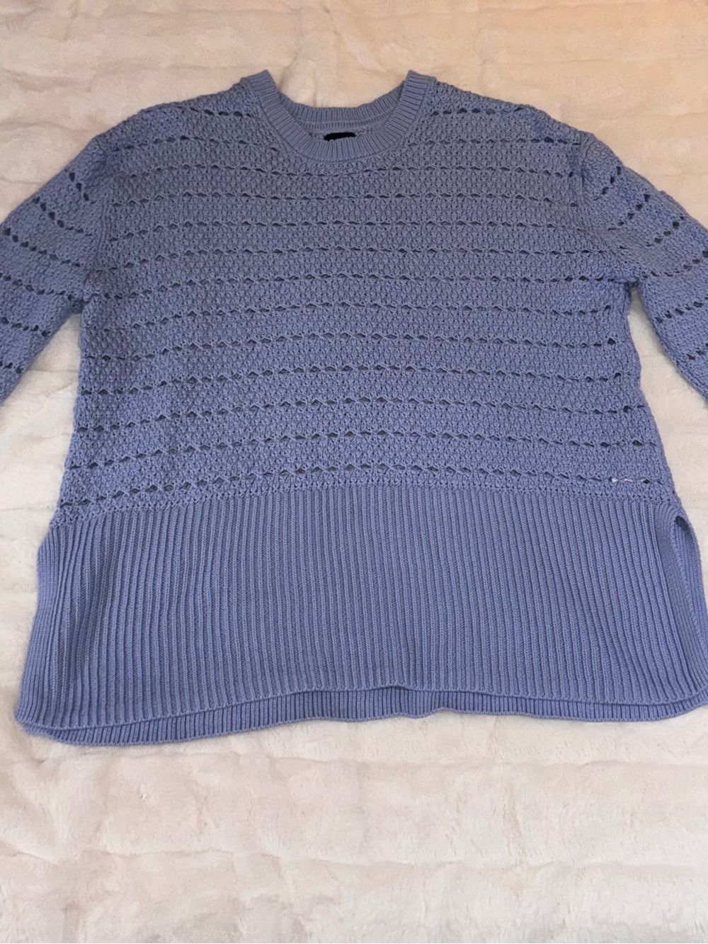 GAP Lavender Crewneck Knit Sweater